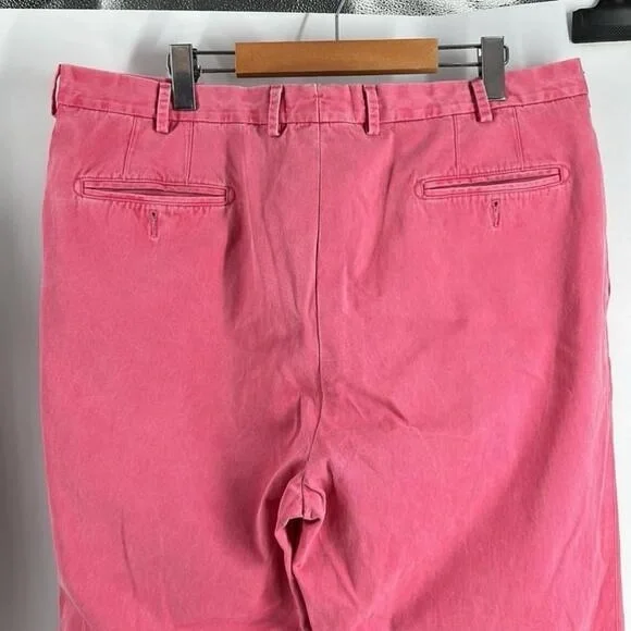 Peter Millar chino pants pink trousers golf event business casual sz 38 - Picture 9 of 10